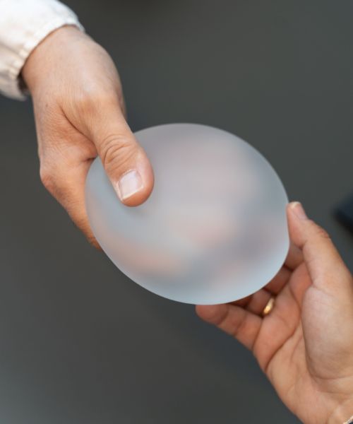 Augenlidstraffung in Nahaufnahme