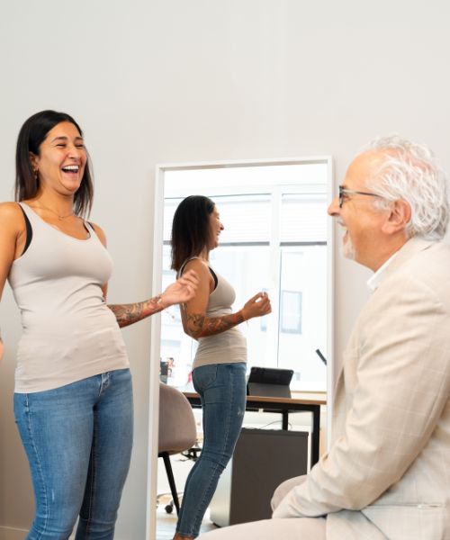 Bruststraffung Beratungsgespräch Central Aesthetics