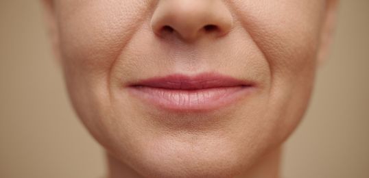 Augenlidstraffung in Nahaufnahme